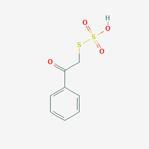 (2-Sulfosulfanylacetyl)benzene