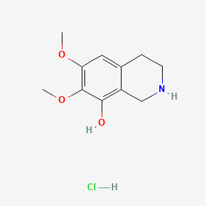 molecular formula C11H16ClNO3 B15490126 Anhalamine hydrochloride CAS No. 2245-90-1