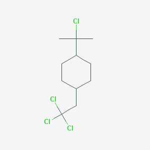 1-(2-Chloropropan-2-yl)-4-(2,2,2-trichloroethyl)cyclohexane