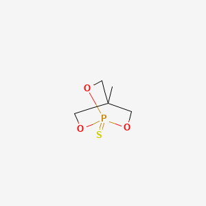 4-Methyl-2,6,7-trioxa-1-phosphabicyclo(2.2.2)octane-1-sulfide