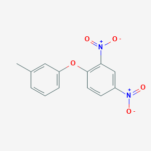 molecular formula C13H10N2O5 B15490379 1-(3-Methylphenoxy)-2,4-dinitrobenzene CAS No. 2548-95-0