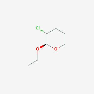 (2R,3R)-3-chloro-2-ethoxyoxane