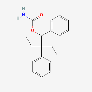 2-Ethyl-1,2-diphenylbutyl carbamate