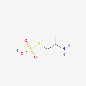 Thiosulfuric acid, S-(2-aminopropyl) ester