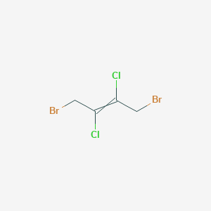 molecular formula C4H4Br2Cl2 B15490509 1,4-Dibromo-2,3-dichlorobut-2-ene CAS No. 1773-64-4