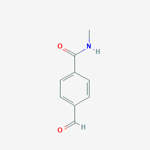 molecular formula C9H9NO2 B154906 4-甲酰基-N-甲基苯甲酰胺 CAS No. 167837-57-2