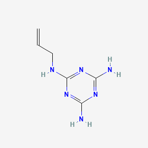 N~2~-(Prop-2-en-1-yl)-1,3,5-triazine-2,4,6-triamine