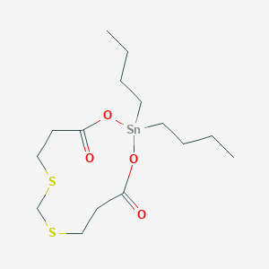 1,3-Dioxa-7,9-dithia-2-stannacyclododecan-4,12-dione, 2,2-dibutyl-