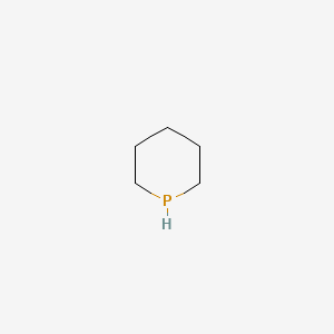 molecular formula C5H11P B15490919 Phoshorinane CAS No. 4743-40-2