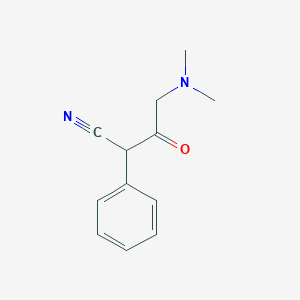 4-Dimethylamino-3-oxo-2-phenyl-butanenitrile