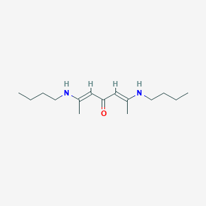 (2E,5E)-2,6-bis(butylamino)hepta-2,5-dien-4-one