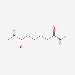 molecular formula C8H16N2O2 B15491015 Hexanediamide, N,N'-dimethyl- CAS No. 1740-58-5