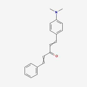 1-[4-(Dimethylamino)phenyl]-5-phenylpenta-1,4-dien-3-one