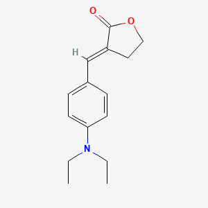 3-(4-(Diethylamino)benzylidene)dihydrofuran-2(3H)-one