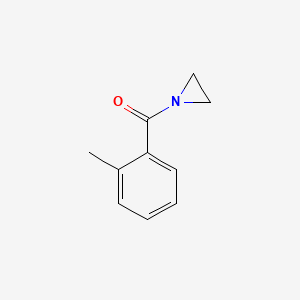 Aziridine, 1-(o-toluoyl)-