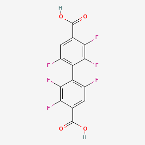 2,2',3,3',6,6'-Hexafluoro[1,1'-biphenyl]-4,4'-dicarboxylic acid