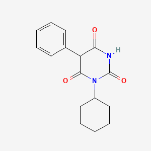 1-Cyclohexyl-5-phenylbarbituric acid