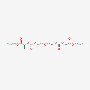 Dipropyl 2,14-dimethyl-4,12-dioxo-3,5,8,11,13-pentaoxapentadecane-1,15-dioate