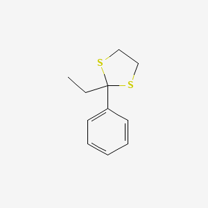 2-Ethyl-2-phenyl-1,3-dithiolane