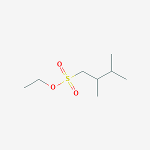 Ethyl 2,3-dimethylbutane-1-sulfonate