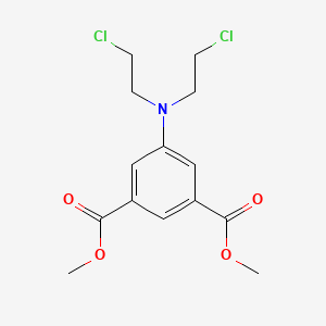 Dimethyl 5-[bis(2-chloroethyl)amino]benzene-1,3-dicarboxylate