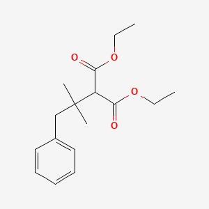 Diethyl(2-methyl-1-phenylpropan-2-yl)propanedioate