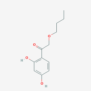 2-Butoxy-1-(2,4-dihydroxyphenyl)ethanone