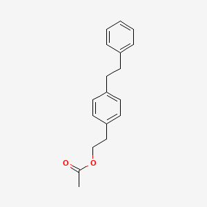 2-(4-Phenethylphenyl)ethyl acetate