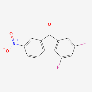 2,4-Difluoro-7-nitrofluoren-9-one