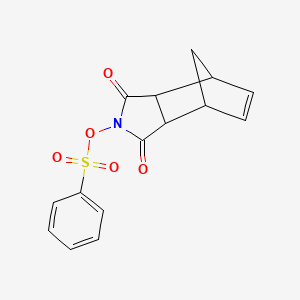 2-[(Phenylsulfonyl)oxy]-3a,4,7,7a-tetrahydro-1h-4,7-methanoisoindole-1,3(2h)-dione