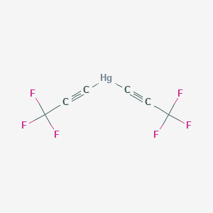 Mercury, bis(3,3,3-trifluoro-1-propynyl)-