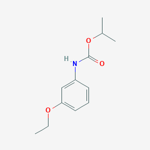 Propan-2-yl hydrogen (3-ethoxyphenyl)carbonimidate