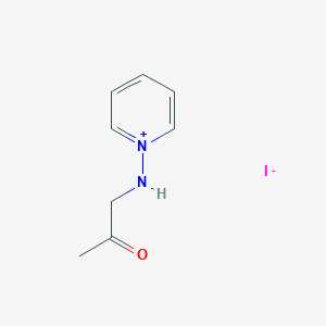 molecular formula C8H11IN2O B15492638 1-[(2-Oxopropyl)amino]pyridin-1-ium iodide CAS No. 2410-58-4