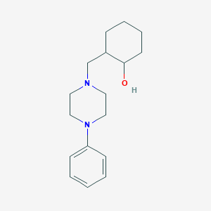 2-[(4-Phenylpiperazin-1-yl)methyl]cyclohexanol