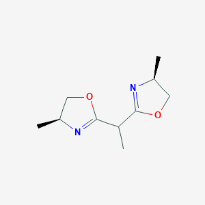 (4S,4'S)-2,2'-(Ethane-1,1-diyl)bis(4-methyl-4,5-dihydrooxazole)