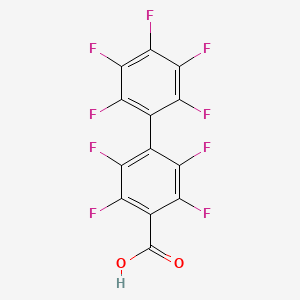 2,2',3,3',4',5,5',6,6'-Nonafluoro[1,1'-biphenyl]-4-carboxylic acid