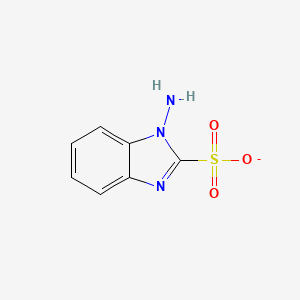 1-Amino-2-benzimidazolesulfonate