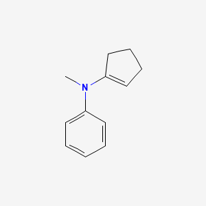 N-(Cyclopent-1-en-1-yl)-N-methylaniline