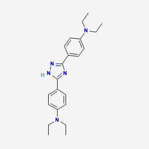 4,4'-(1H-1,2,4-Triazole-3,5-diyl)bis(N,N-diethylaniline)