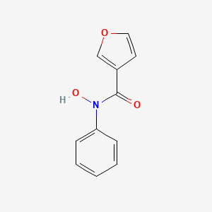 N-Hydroxy-N-phenylfuran-3-carboxamide