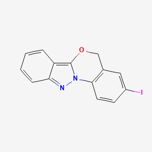 3-iodo-5H-indazolo[3,2-b]benzo[d]-1,3-oxazine