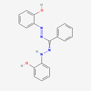 N'-(2-hydroxyanilino)-N-(2-hydroxyphenyl)iminobenzenecarboximidamide