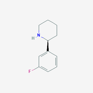 (S)-2-(3-Fluorophenyl)piperidine