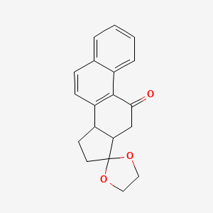 13,14,15,16-Tetrahydrospiro[cyclopenta[a]phenanthrene-17,2'-[1,3]dioxolan]-11(12h)-one