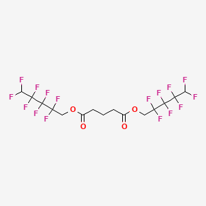 Bis(2,2,3,3,4,4,5,5-octafluoropentyl) pentanedioate