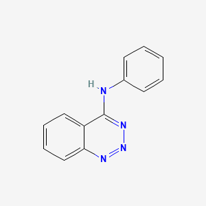 N-Phenyl-1,2,3-benzotriazin-4-amine