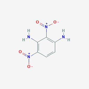 molecular formula C6H6N4O4 B154937 2,4-Diamino-1,3-dinitrobenzene CAS No. 10199-87-8