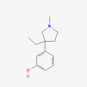 m-(3-Ethyl-1-methyl-3-pyrrolidinyl)phenol