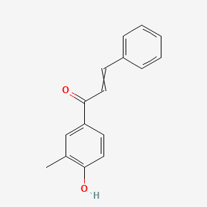 1-(4-Hydroxy-3-methylphenyl)-3-phenylprop-2-en-1-one