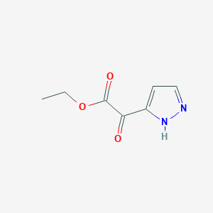 ethyl 2-oxo-2-(1H-pyrazol-5-yl)acetate